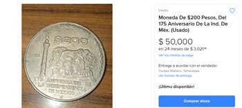 Las monedas conmemorativas suelen venderse