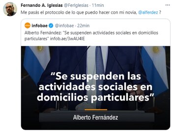 Por su parte, el diputado