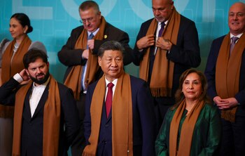 Xi Jinping y Dina