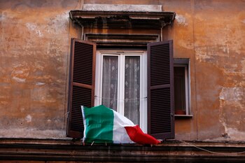 24/03/2020 Una bandera de Italia en una ventana.
POLITICA INTERNACIONAL
Cecilia Fabiano/LaPresse via ZUM / DPA