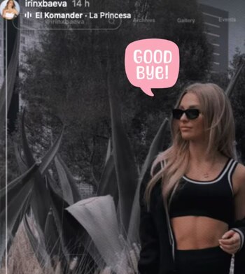 Irina Baeva compartió una historia