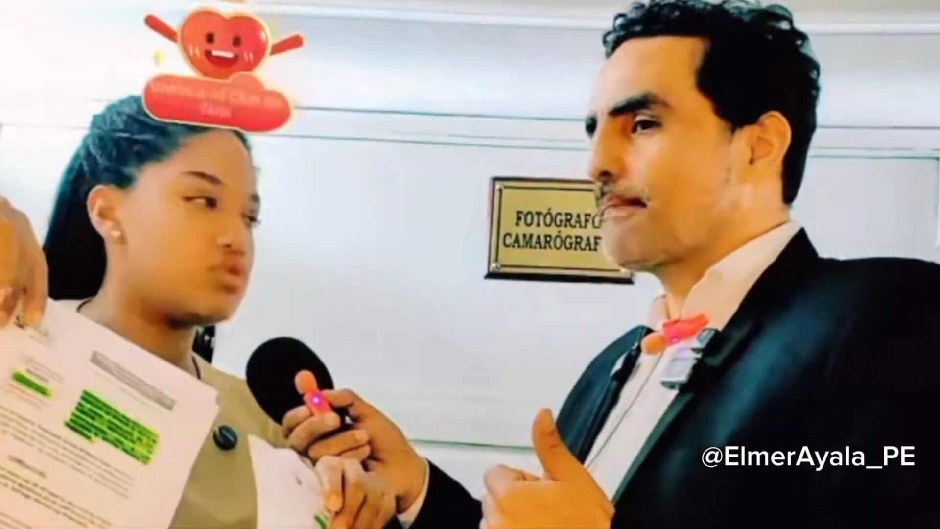 “Usted no las detesta”, lanzó Llanos en el en vivo, al señalar que la bancada fujimorista protegió a las AFP en votaciones pasadas. | Captura de pantalla: Elmer Ayala