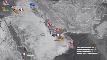 Las bases militares de Reino
