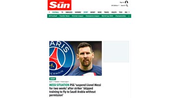 The Sun: "PSG 'suspende a