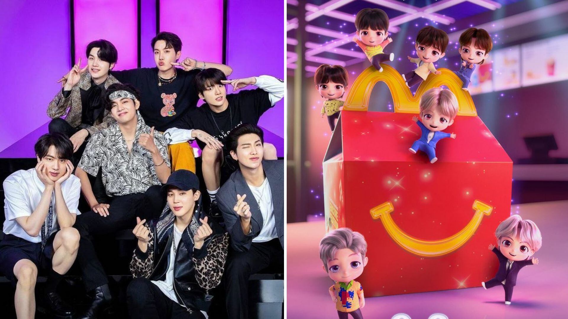 Cajita feliz de BTS y McDonald