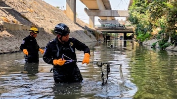 El operativo de rastreo en