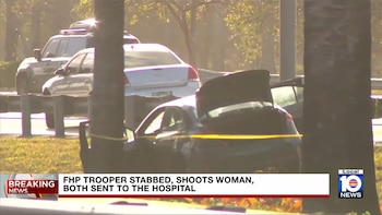 La mujer fue baleada tras