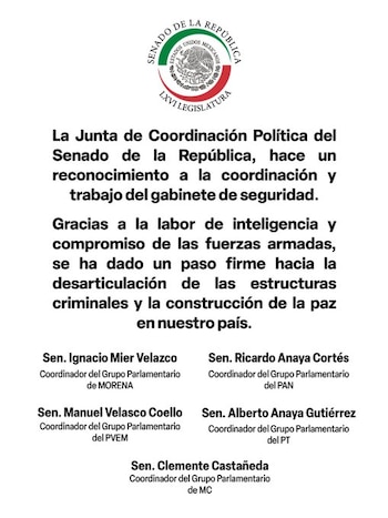 La Junta de Coordinación Política