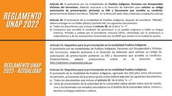 Reglamento UNAP modificado. (Foto: Composición