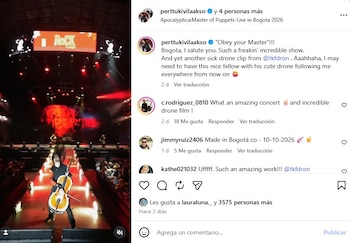 El grupo finlandés Apocalyptica cerró la programación del escenario principal durante la jornada del sábado 10 de octubre - crédito @apocalypticaofficial/Instagram