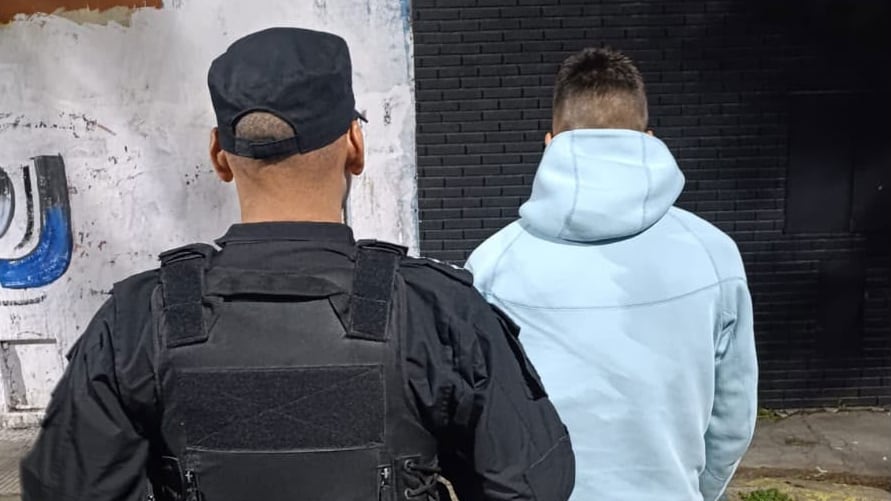 Altamirano, en el momento de su detención