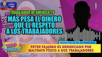 Trabajador de América TV confirmó