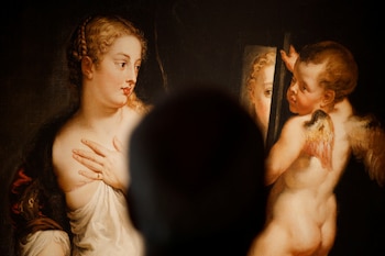 La restauración de Venus y Cupido de Rubens reabrió la obra en el Museo Thyssen-Bornemisza de Madrid tras 18 meses de intervención - REUTERS/Susana Vera