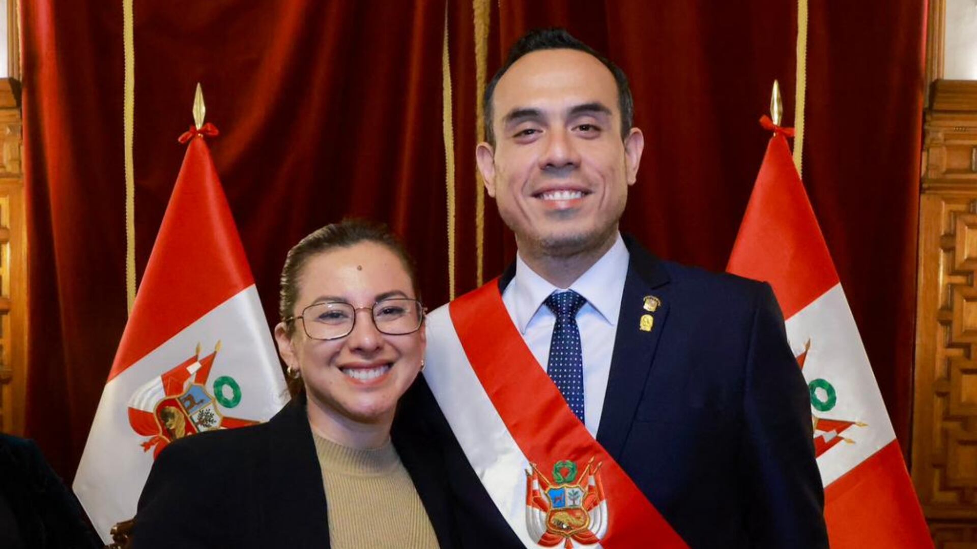 José Jerí y Ana Zegarra militan en Somos Perú.