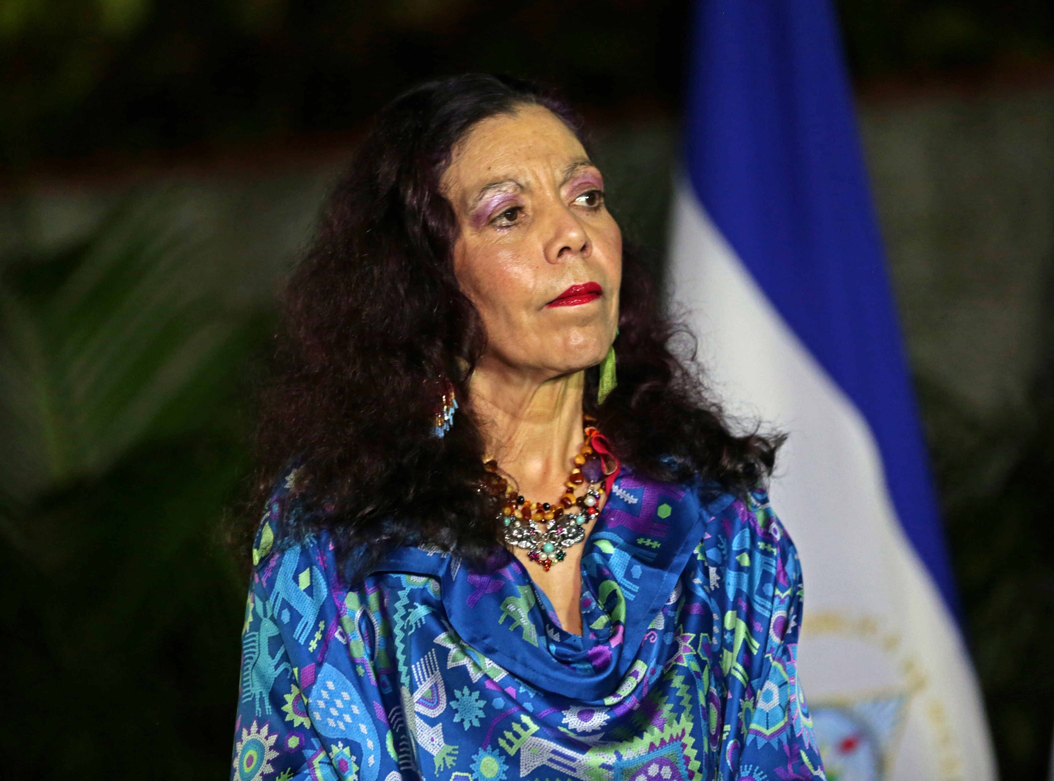 Rosario Murillo, de 73 años, ha labrado sobre los hombros de su esposo su camino al presidencia de Nicaragua (EFE/Jorge Torres /ARCHIVO)