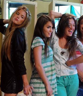 Por esos años conoció a muchas de las que aún son sus mejores amigas, como Mery del Cerro y Cande Vetrano