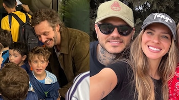 Benjamín Vicuña coincidió con la China Suárez y Mauro Icardi en el debut de Amancio: el primer encuentro público