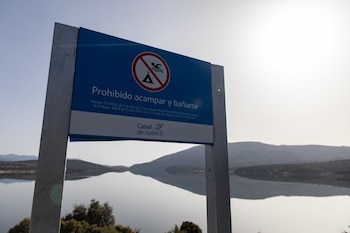 La capacidad del agua bajó en comparación con la última semana (Europa Press)