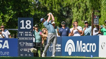 Mason Andersen en el hoyo