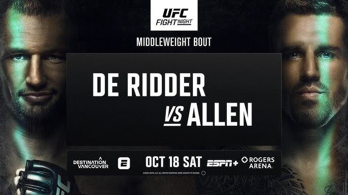 El ganador de la pelea principal recibirá una oportunidad por el título de peso mediano - crédito UFC