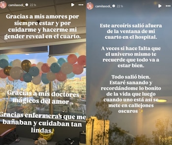 La propia Sodi, sobrina de Thalía, lo confirma a través de sus redes sociales y comparte imágenes posteriores a la operación
(RS)