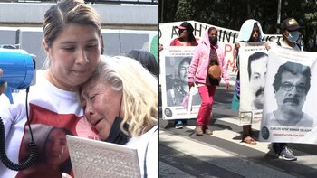 Familiares de desaparecidos en México