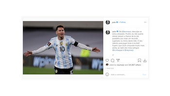 El mensaje de Pelé para