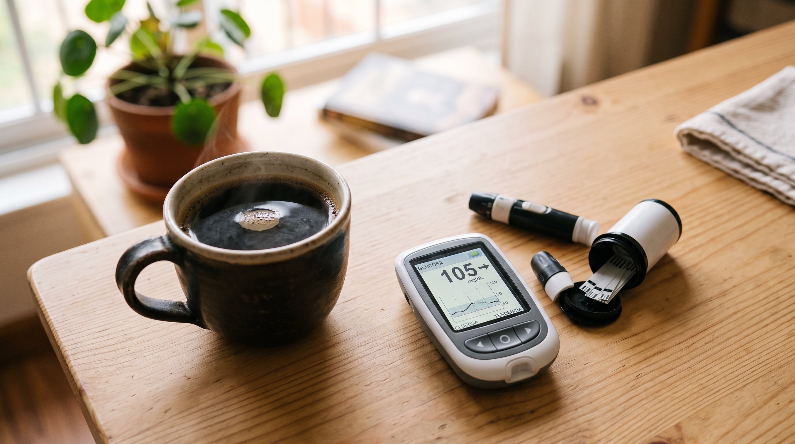Las investigaciones observacionales relacionan el consumo habitual de café con una mayor sensibilidad a la insulina y un menor riesgo de diabetes tipo 2 (Imagen Ilustrativa Infobae)