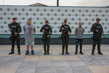 Los hombres fueron capturados en