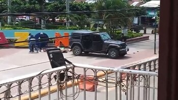 Así fue el momento en