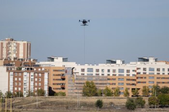 28/10/2021 Un dron de la