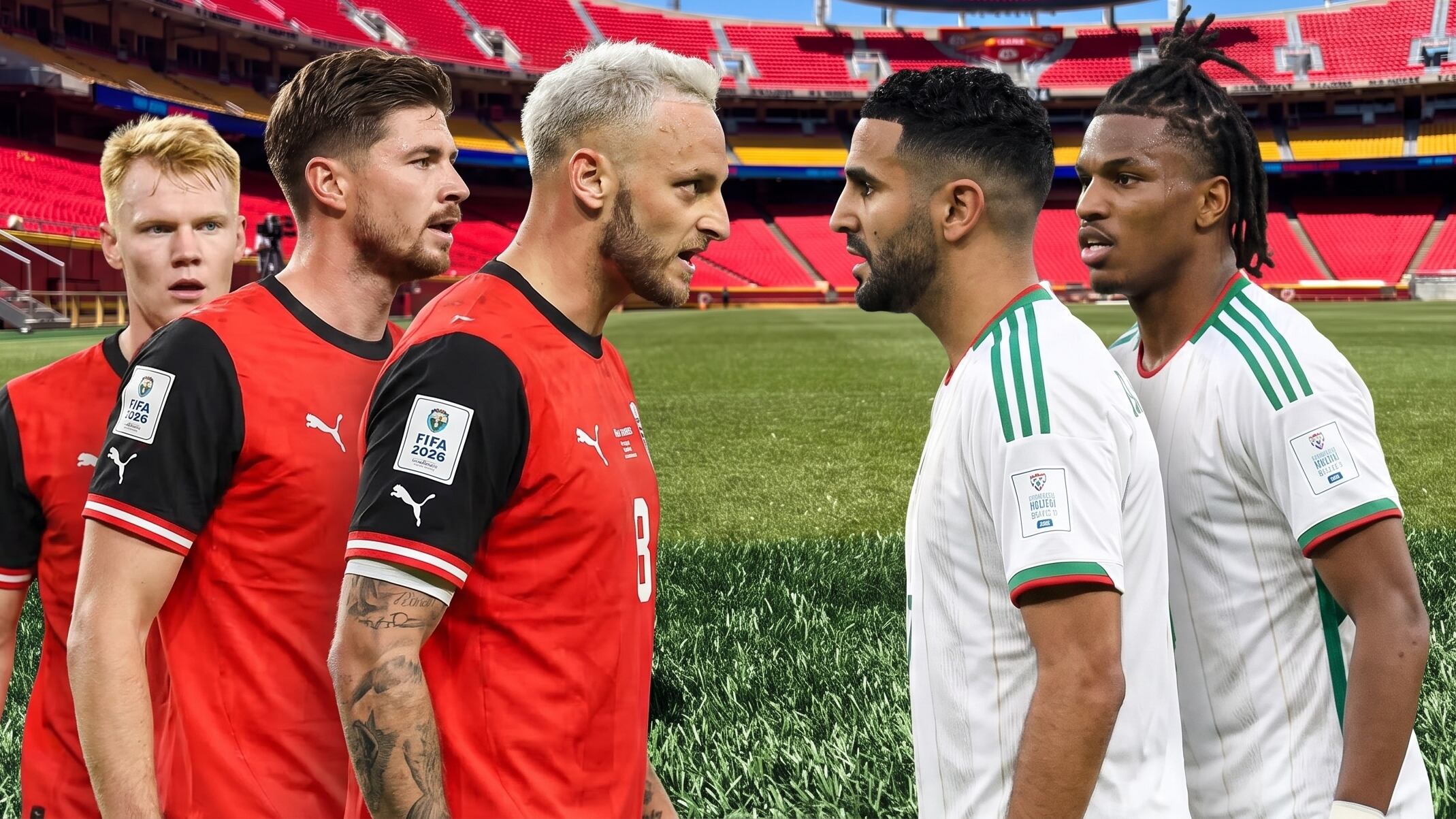 Argelia y Austria se medirán en la última fecha de la fase de grupos para definir quién pasa de ronda (Imagen Ilustrativa Infobae)