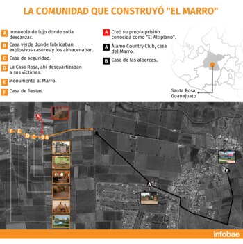 El mapa de la ubicación