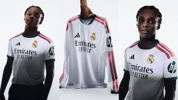 Linda Caicedo fue elegida como la imagen del Real Madrid en el lanzamiento de la nueva camiseta para la temporada 2026/2027