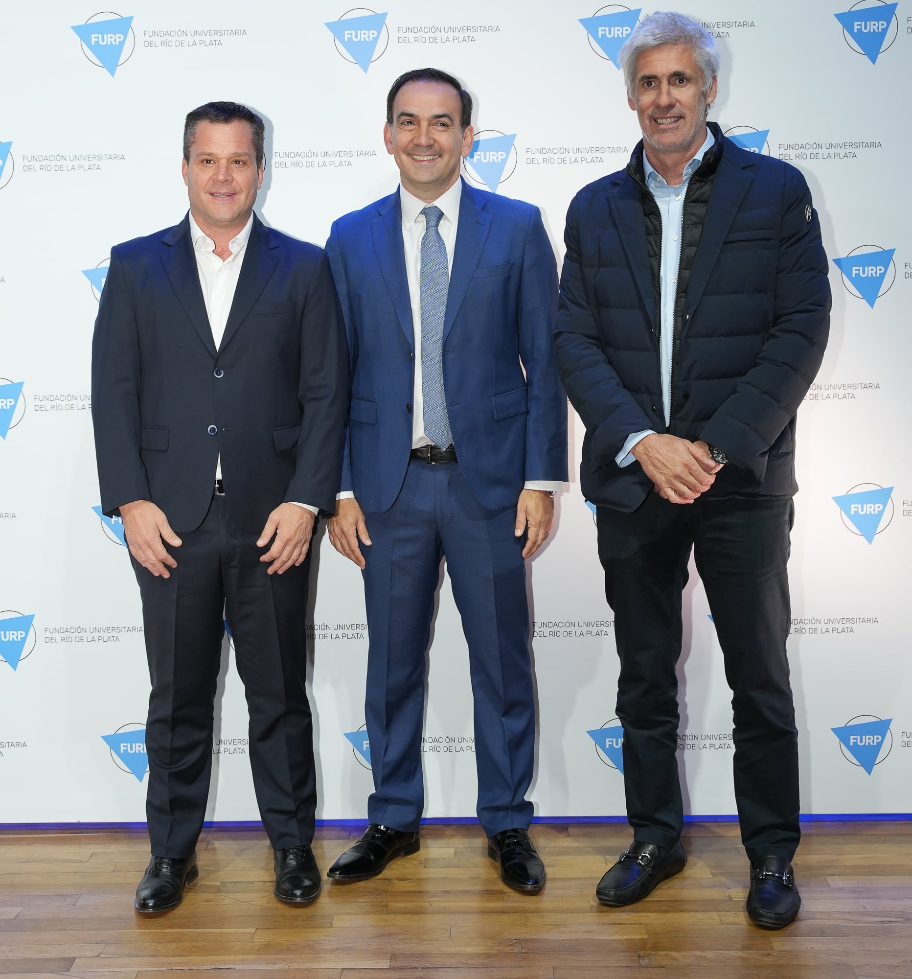 Agustín Forchieri, Francisco Quintana y Jorge Anzorreguy. A través de sus distintos programas, la FURP promueve el pensamiento crítico, la participación ciudadana y el conocimiento profundo de la realidad nacional e internacional