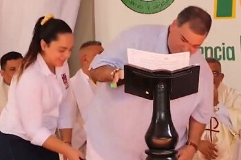 El alcalde de Sabanalarga se