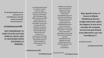 La palabra de Dalma Maradona