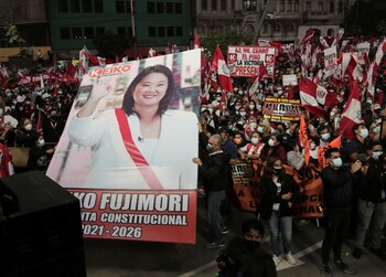 Simpatizantes de Fujimori