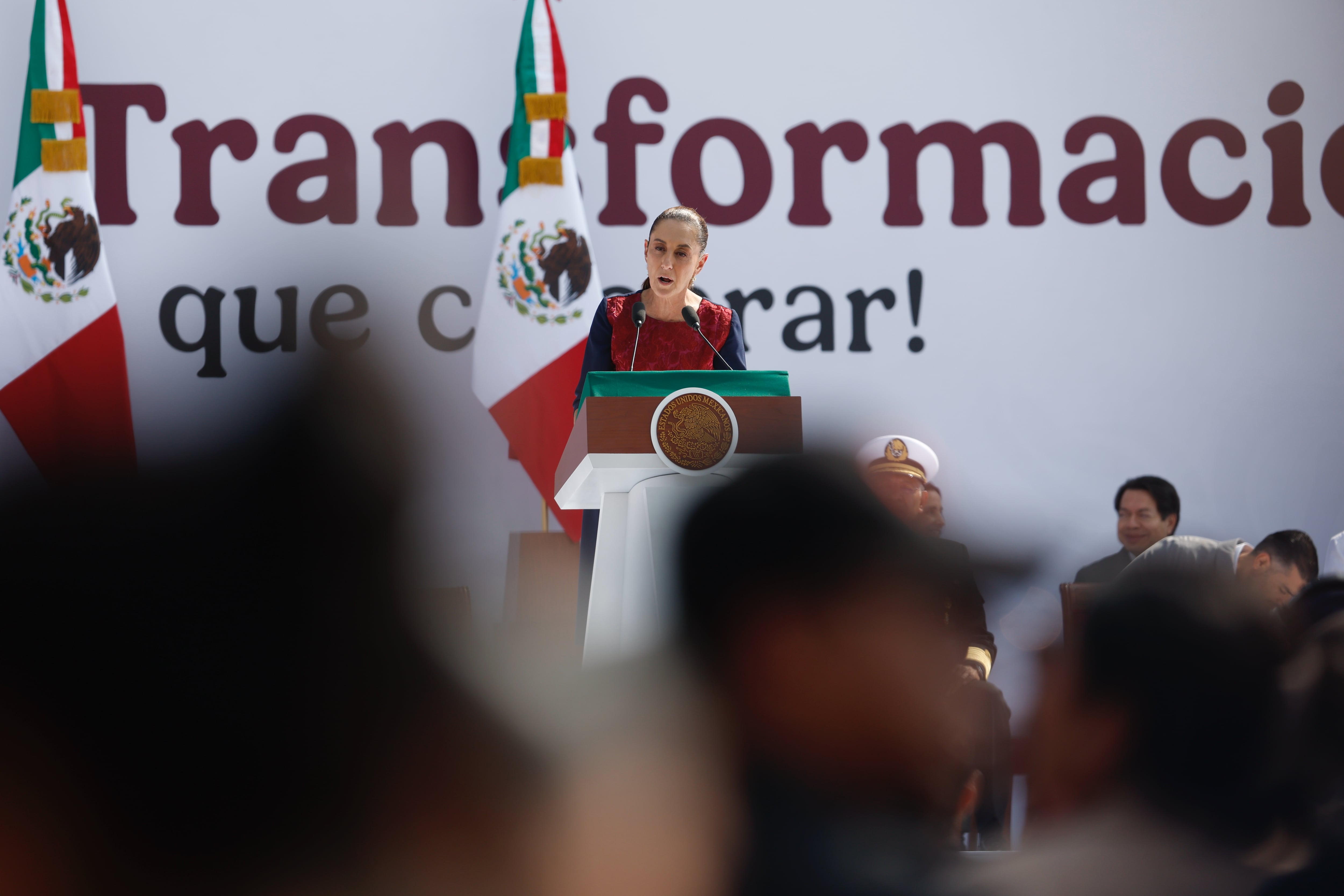La presidenta de México, Claudia Sheinbaum (EFE/Sáshenka Gutiérrez/Archivo)