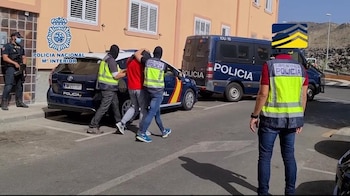 (Archivo) Imagen de un yihadista detenido por la Policía por reclutar mujeres para que aceptaran matrimonios polígamos (Policía Nacional/Europa Press)