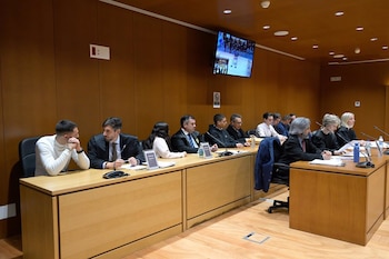 Los acusados del asesinato de