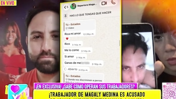 En uno de los audios difundidos se escucha: “Escríbele… haz algo sutil”, en referencia a un acercamiento por redes sociales. Willax TV.