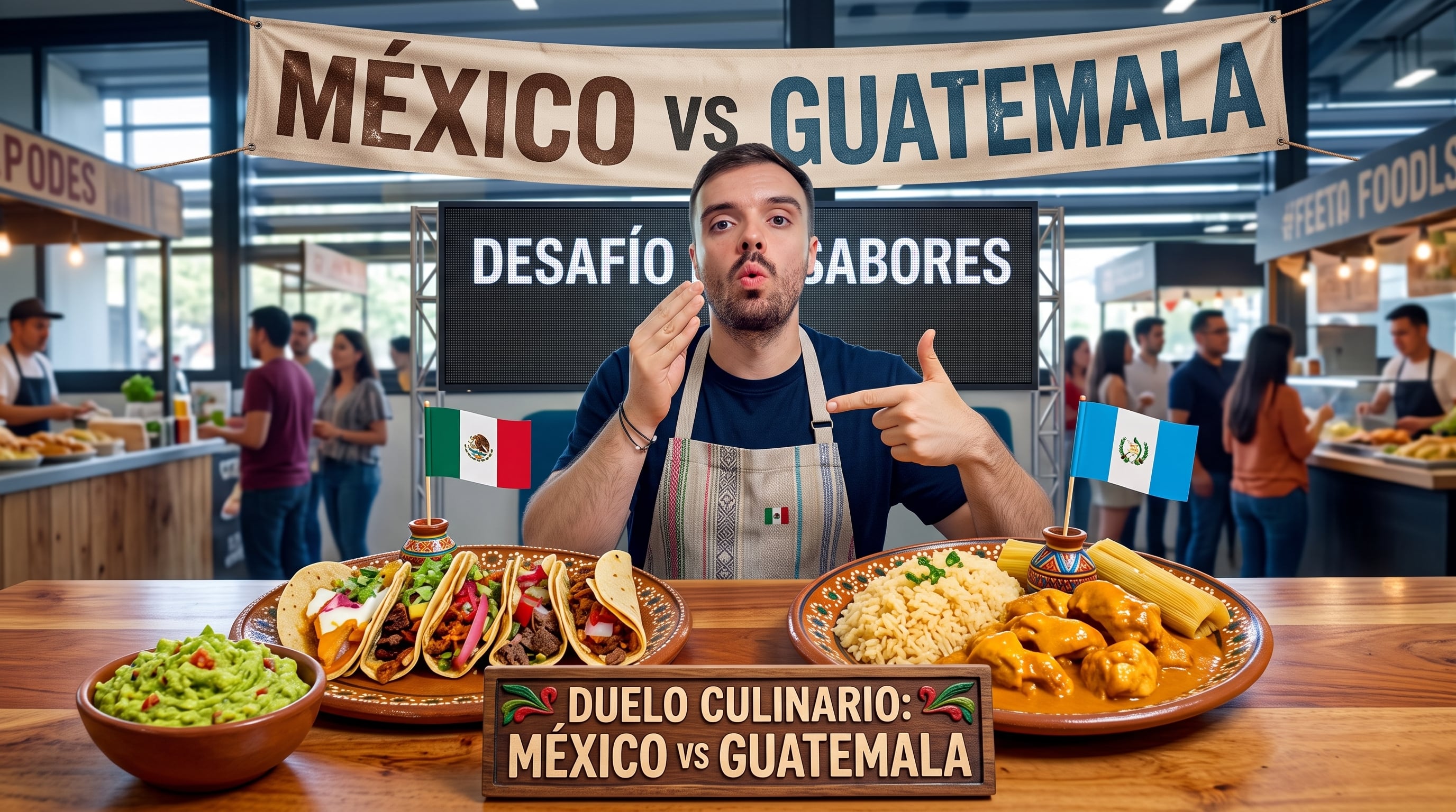 Guatemala avanzó a la siguiente ronda del Mundial de Comidas 2026 tras una votación masiva en redes sociales impulsada por Ibai Llanos. (Imagen Ilustrativa Infobae)