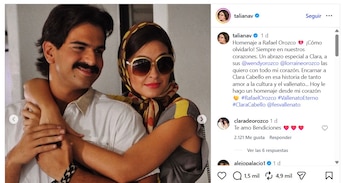 Taliana Vargas recordó a Rafael Orozco con un mensaje emotivo, debido al Festival Vallenato 2026 - crédito @talianav/Instagram