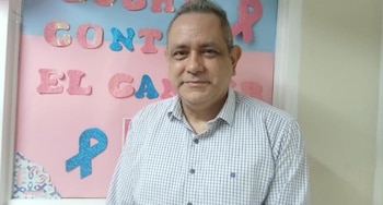 Pablo González, jefe nacional de Epidemiología del Ministerio de Salud (Minsa), informó que la positividad bajó al 1,7%. (Minsa)