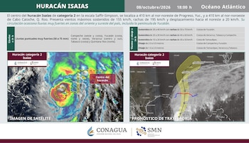 El reporte de CONAGUA (redes sociales)