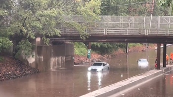 El condado de Bergen, Nueva Jersey, sufre graves daños durante una tormenta de rápido desplazamiento con aguaceros torrenciales
