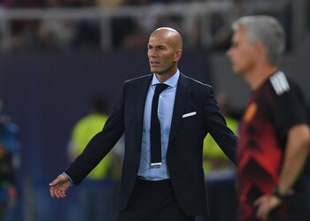 El entrenador francés Zinedine Zidane