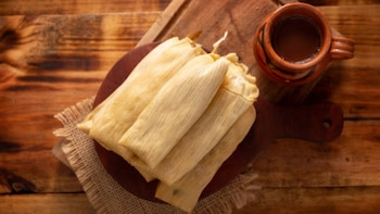 Tamales de queso con calabaza: