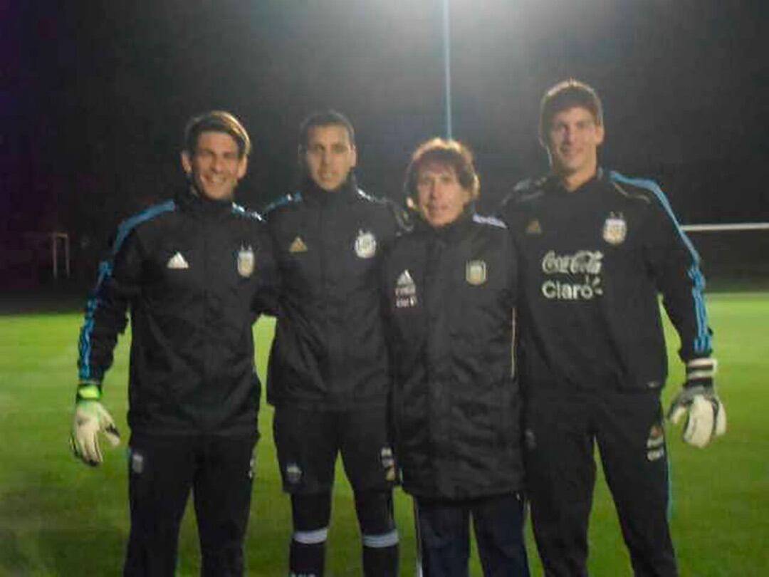 Fernando Benvenutti integró la nómina que disputó el Sudamericano Sub 17 de 2013 junto a Augusto Batalla y Axel Werner